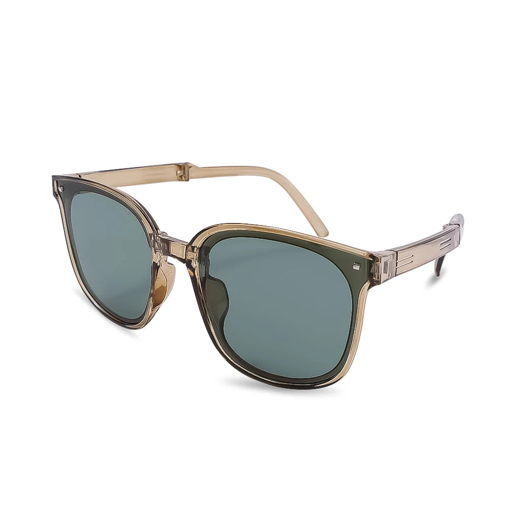 Women Fashion Portable Fold UV400 Sunglasses Adult Men Outdoor Sun Protection Sunvisor Sunglasses Female Eye Protection Glasses