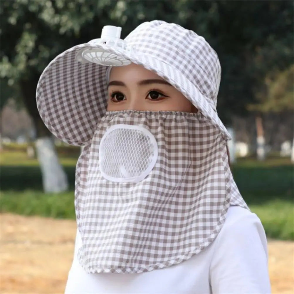 Sun Hat Female Summer Hat Cover Face Breathable Sun Hat All-match Summer Hats with Big Rim Anti-ultraviolet Cycling Sunhat Cap