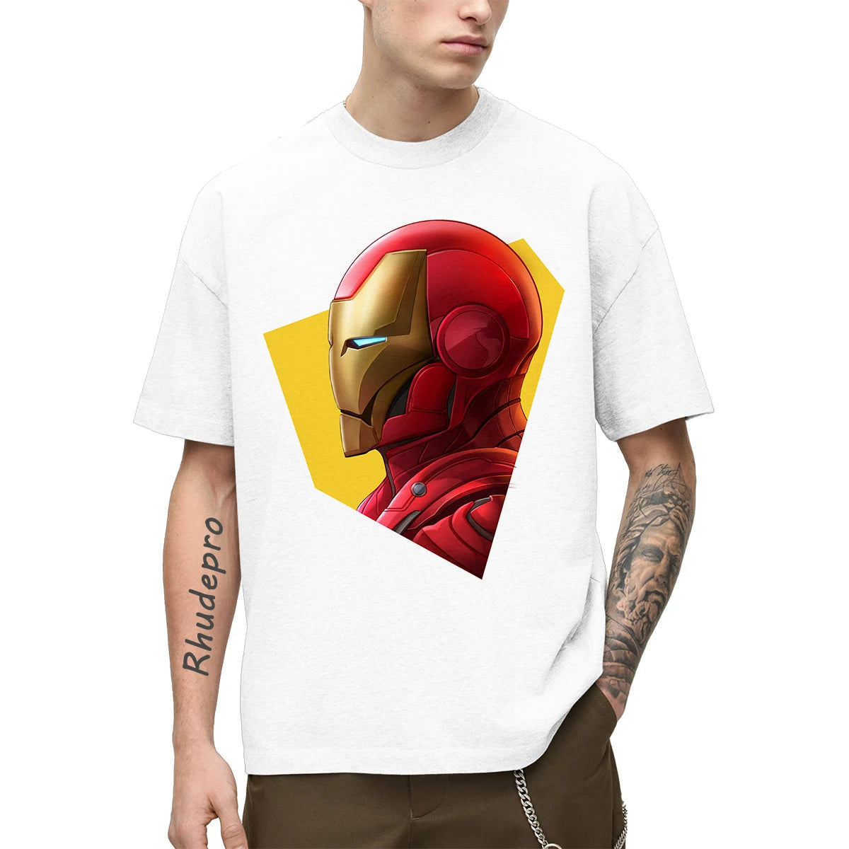 Miniso 2024 Superhero Children Short Sleeves T-shirt Iron Man Cartoon Spider-Man Dominion Tshirt Boys Tops Kids Baby Boys