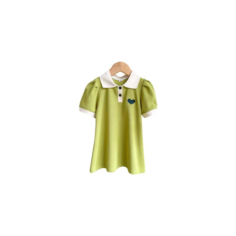 Mother and Daughter New Parent-child Matching Clothing for All The Family Outfit Baby Girl Matching Dress Dad Son Shirt 2024