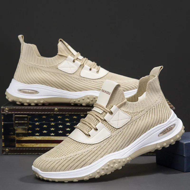2023 Casual Shoes Light Sneaker White Large Size Outdoor Breathable Mesh Fashion Sports Black Popular Style Running Man Shoe