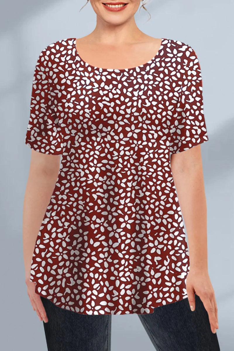 New Women's T-shirt Summer Fashion Short Sleeve Tops Tees Casual Daily Print T Shirt For Women Clothes Plus Sized Girls Clothing