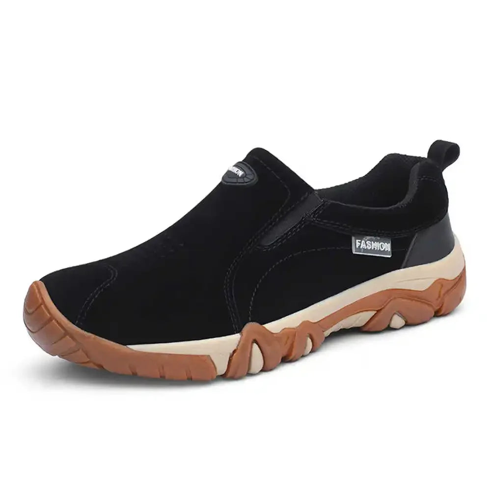 Without Lacing Super Big Size Volleyball Men's Sneakers Casual White And Black Shoes Moccasin Men Sport Festival Deadlift