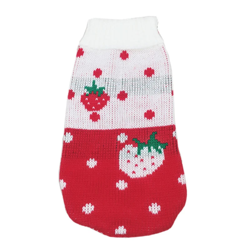 Cute Cat Sweater Costume Winter Warm Pet Clothes for Cats Katten Sphynx Pullover Mascotas Clothing Gatos Products for Animals