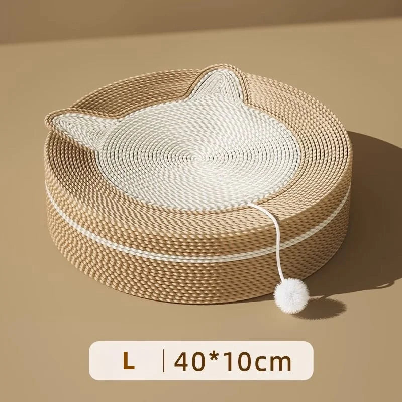 Sisal-Kratzbretter für Katzen, Katzenspielzeug, Schlafbett für Haustiere, Schaber, Schleifkralle, kratzfester Möbelschutz