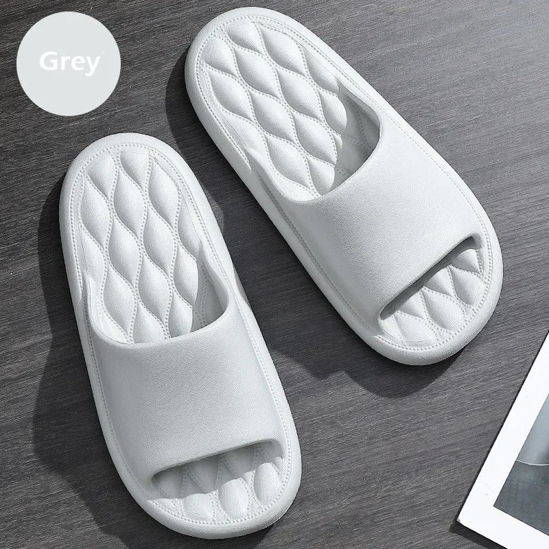Big Size 48 49 Men Slipper Women Summer Sandals Soft Slides Massage Couples Home Bathroom Non-slip Slippers Outdoor Flip Flop