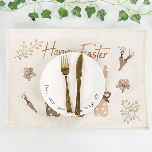 Easter Bunny Dining Table Mats
