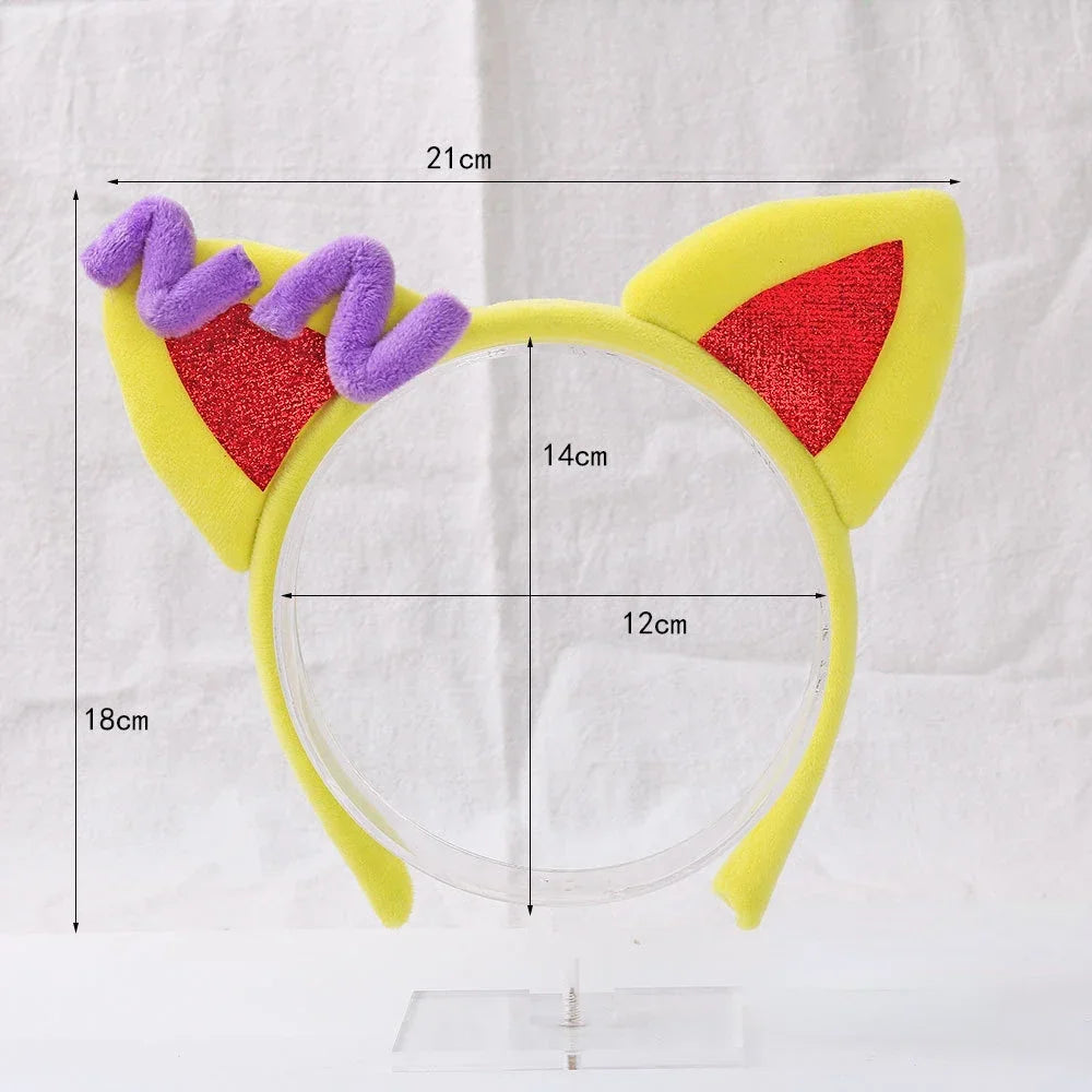 Adults Kids Plush Cute Fox Cat Ears Headband Hairband Hair Hoops for Birthday Gift Wedding Party Costume Christmas New Years
