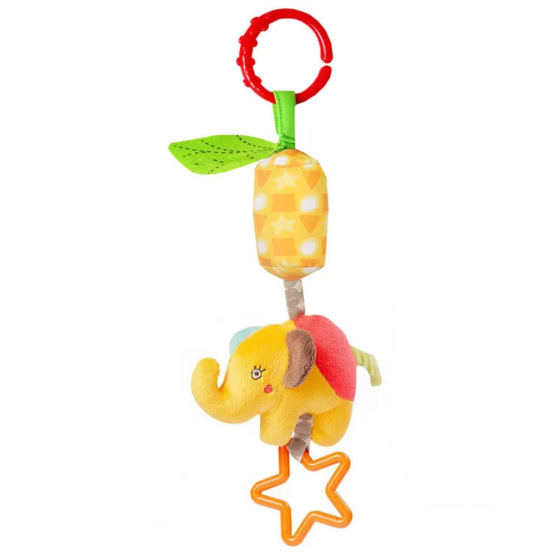 Babybett Hängende Rasseln Spielzeug Autositz Spielzeug Weiche Mobiles Kinderwagen Kinderbett Kinderbett Spiralspielzeug Kinderwagen Hängende Puppen für Babys Neugeborenes Geschenk