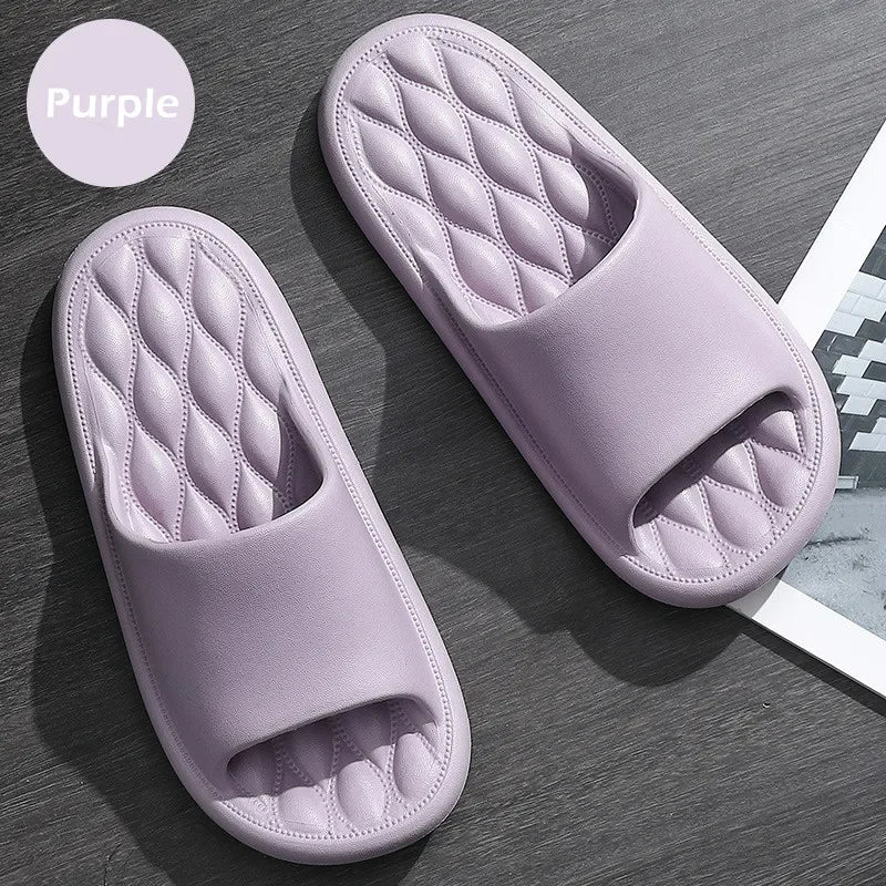 Big Size 48 49 Men Slipper Women Summer Sandals Soft Slides Massage Couples Home Bathroom Non-slip Slippers Outdoor Flip Flop