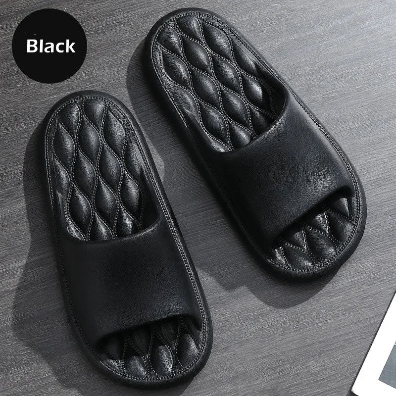 Big Size 48 49 Men Slipper Women Summer Sandals Soft Slides Massage Couples Home Bathroom Non-slip Slippers Outdoor Flip Flop