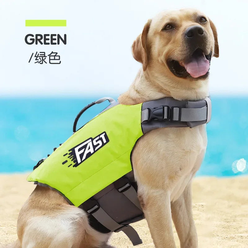 Summer Pet Dog Lifejacket Dog Swimwear Dog Outdoor Equipment Tank Top Training Jacket