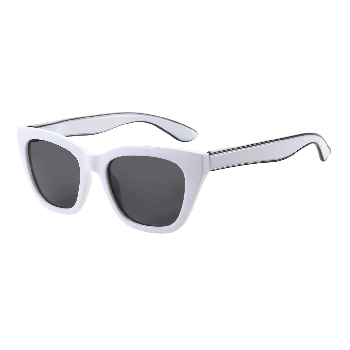 ZENOTTIC Square UV400 Protection Sunglasses Fashion Women Thick Frame Polarized Sun Glasses for Ladies Shopping Gif