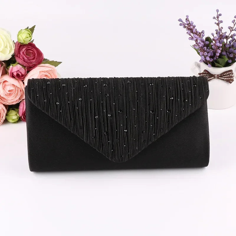 Women Diamonds Evening Bag Female Clutch Design Brand Luxury Shoulder Bags Party Handbags Shiny Purse Messenger Pack