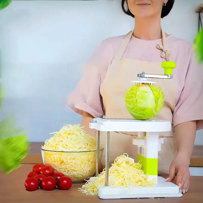 Multifunctional Vegetable Cutter Manual Slicer Stainless Steel Cabbage Shredder Vegetable Food Chopper Household Kitchen Gadgets