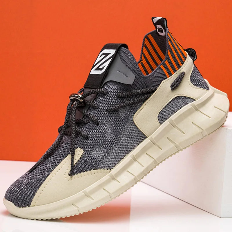 2023 Casual Shoes Light Sneaker White Large Size Outdoor Breathable Mesh Fashion Sports Black Popular Style Running Man Shoe