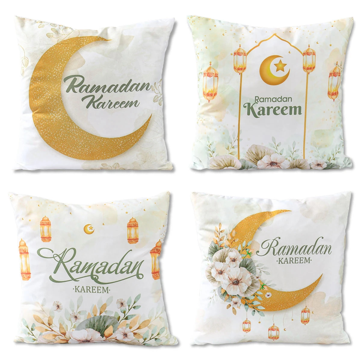 Eid Cushion Cover Eid Mubarak Ramadan Kareem Backdrop Islam Muslim Party Supplies 2025 Ramadan Decor For Home Eid Al-fitr Gift