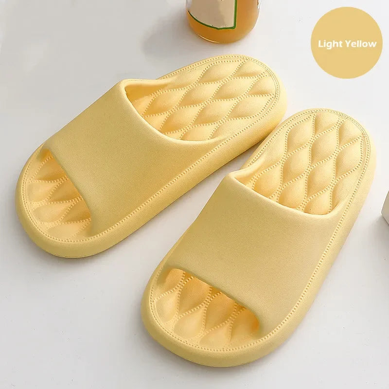 Big Size 48 49 Men Slipper Women Summer Sandals Soft Slides Massage Couples Home Bathroom Non-slip Slippers Outdoor Flip Flop
