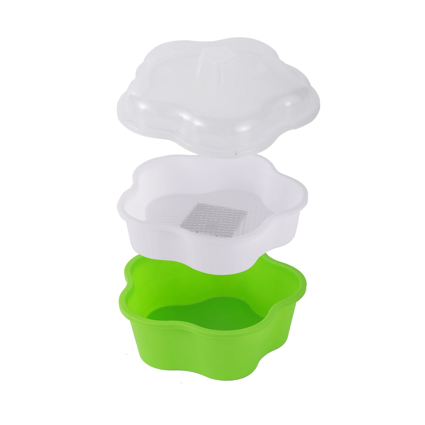 Sprout Planting Pot Bean Sprouter Seedling Tray Wheat Grass Growing Germination Healthy Sprouts for Salads kitchen tool