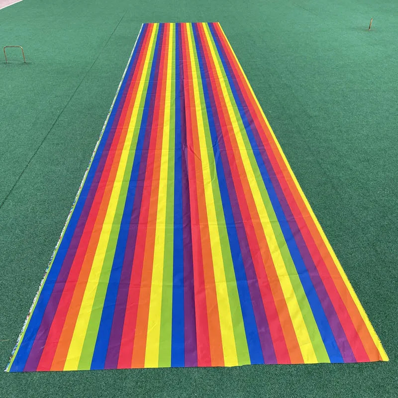 Sensory Integration Outdoor Game Children Slide Oxford Cloth Parent-child Activity Game Sled Baby Toy for Children Boys and Girl