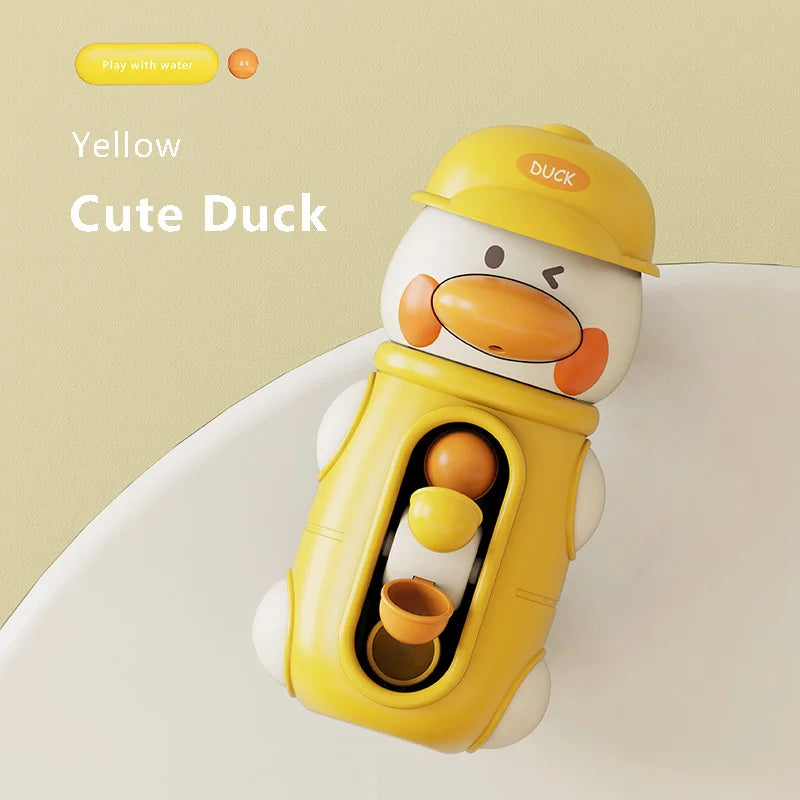 Sommer-Wasserspielzeug für Babyparty, süße Ente/Elefant, Wasserwagen-Spiele, Badezimmer-Geschenke für Kinder für Jungen und Mädchen über 6 M