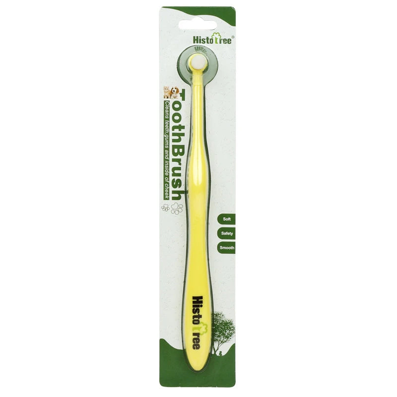 Pet Toothbrush Dogs Tooth Cleaning Brush Cats Bad Breath Care Oral Tools Soft Bristles Brush Pet Puppy Kitten Grooming Supplies