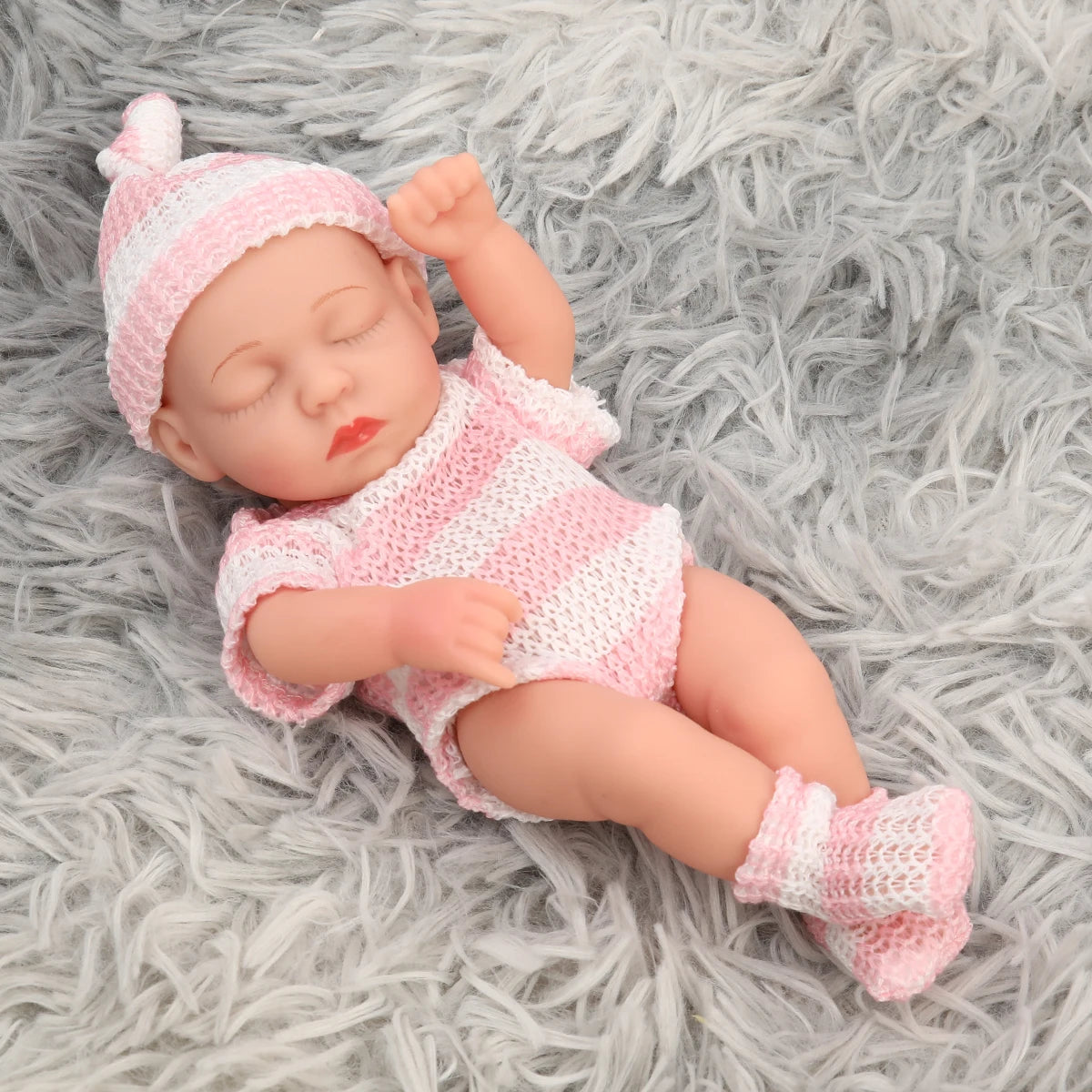 Neu Silikon Reborn Puppen 20cm Baby Reborn Spielzeug Wasserdichte Vinyl Bebe Puppe Niedliche Mini Reborn Baby Puppe Für Mädchen Geburtstag Geschenk
