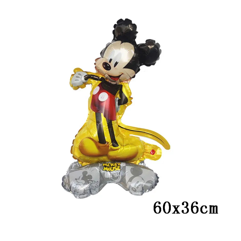 Standing Mickey Minnie Balloon Spider Man Captain America Theme Birthday Party Decoration Balloon Baby Shower Children's Toy