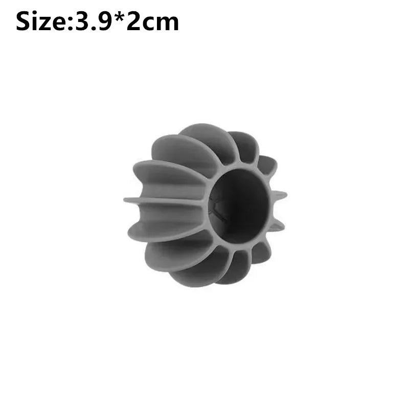 10CPS Laundry Ball Reusable Silicone Clothes Hair Cleaning Tools Pet Hair Remover Washing Machine Cat Hair Catcher Laundry Ball