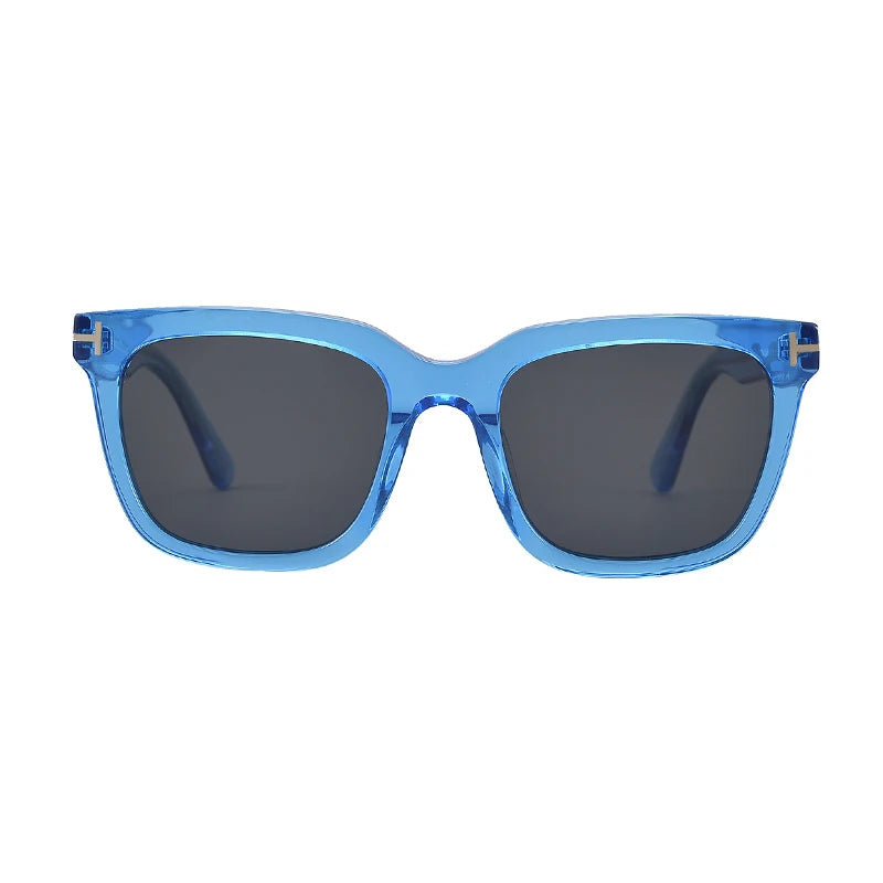Tom Sunglasses Ft0646 Square Large Frame Acetate Sunglasses Anti-Uv Sun Protection Fashion High-End Polarized Men's and Women's Glasses