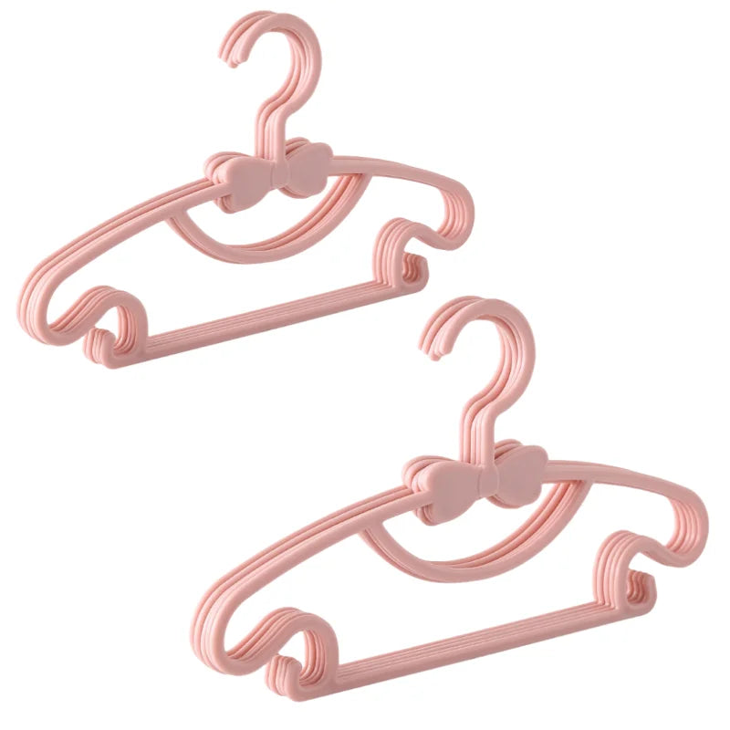 1/4/10Pcs Baby Hangers for Plastic Kids Hangers for Nursery -Childrens Hangers - Great as Toddler or Infant Clothes Hangers