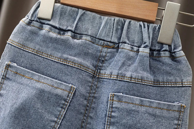 IENENS Kinder Baby Mädchen Freizeitkleidung Jeans Hose Kleinkind Säugling Denim Kleidung Hosen Kinder Unterteile 1 2 3 4 5 6 7 Jahre