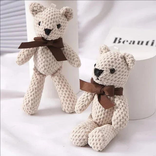 Neu Kinder Plüsch Tiere Spielzeug Nette Bär Gefüllte Taschen Schlüsselanhänger Puppen Geschenke Geburtstag Hochzeit Party Decor Kinder Baby Bär Zeug
