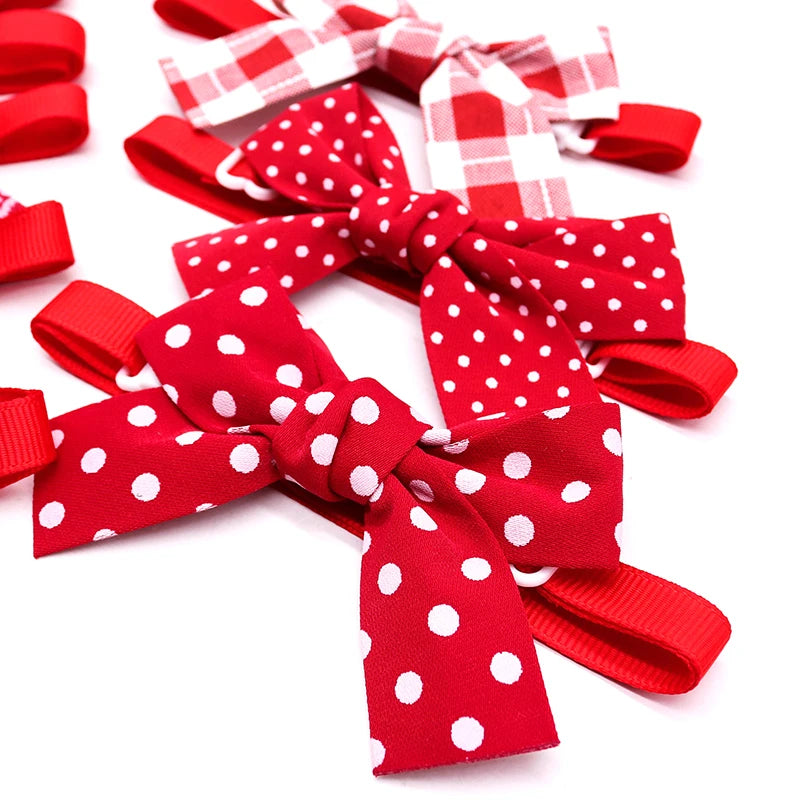 Fashion Adjustable Pet Dog Bow Tie Pet Collars Dogs Cats Pet Grooming Accessories Pet Supplies Valentine Day Pet Dog Tie