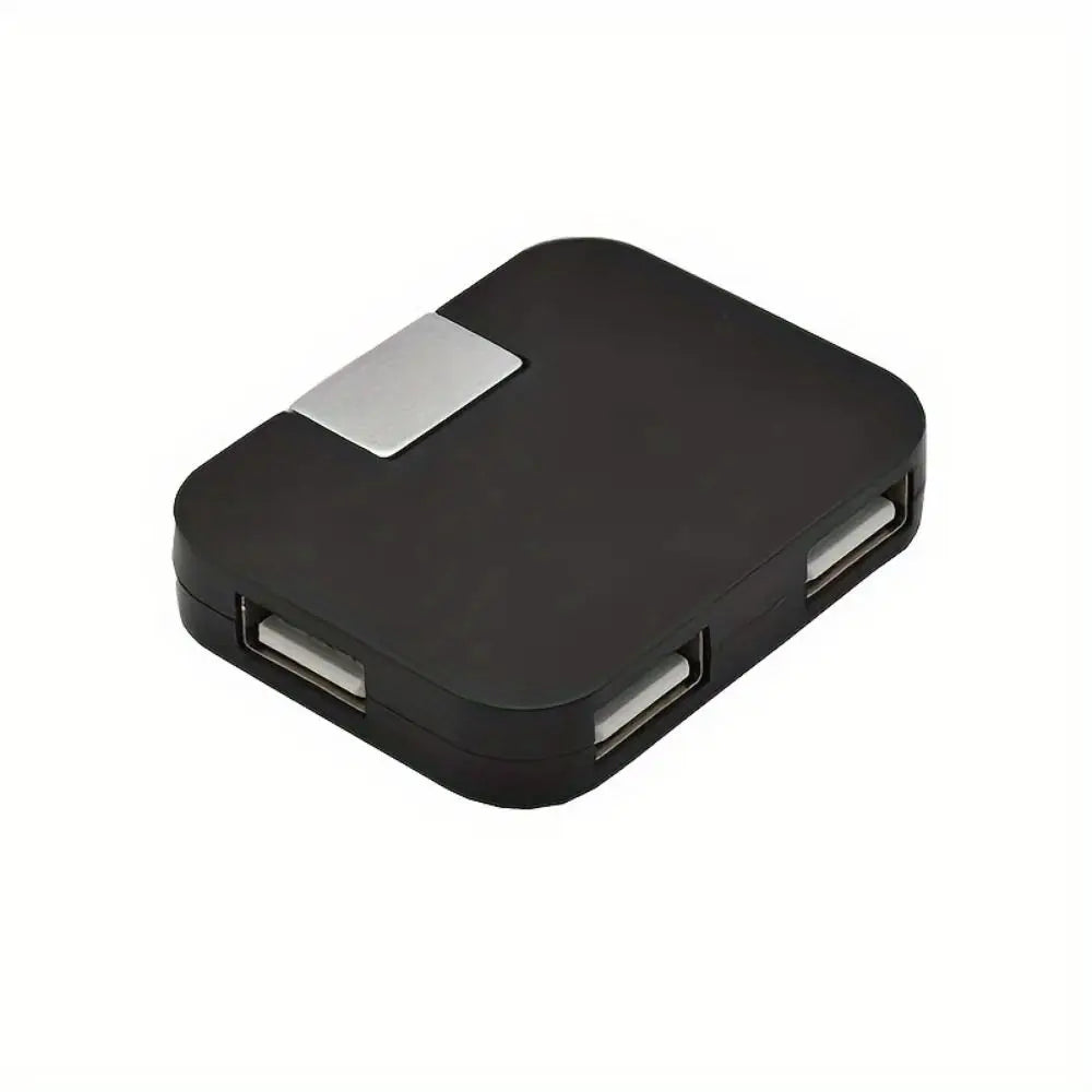 Square USB Multi-port Hub 4-port Expander Splitter Mini Usb Hub 4 Ports Multi Interface 4 in 1 Four-ports HUB Notebook