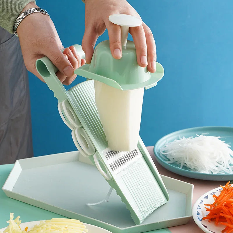 Vegetable Cutter with Steel Blade Slicer Potato Peeler Carrot Cheese Grater vegetable slicer Kitchen Accessories