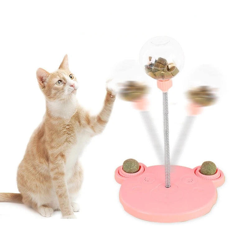 Pet Puzzle Food Leaking Ball Toy Cat Dog Interactive Treat