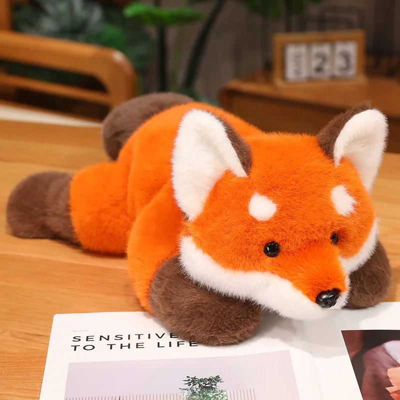 Niedliches Waschbär-Plüschtier, Kuscheltiere, Fuchs, weiche Puppe, Kissen, roter Panda, Spielzeug, Geburtstagsgeschenk für Jungen und Mädchen
