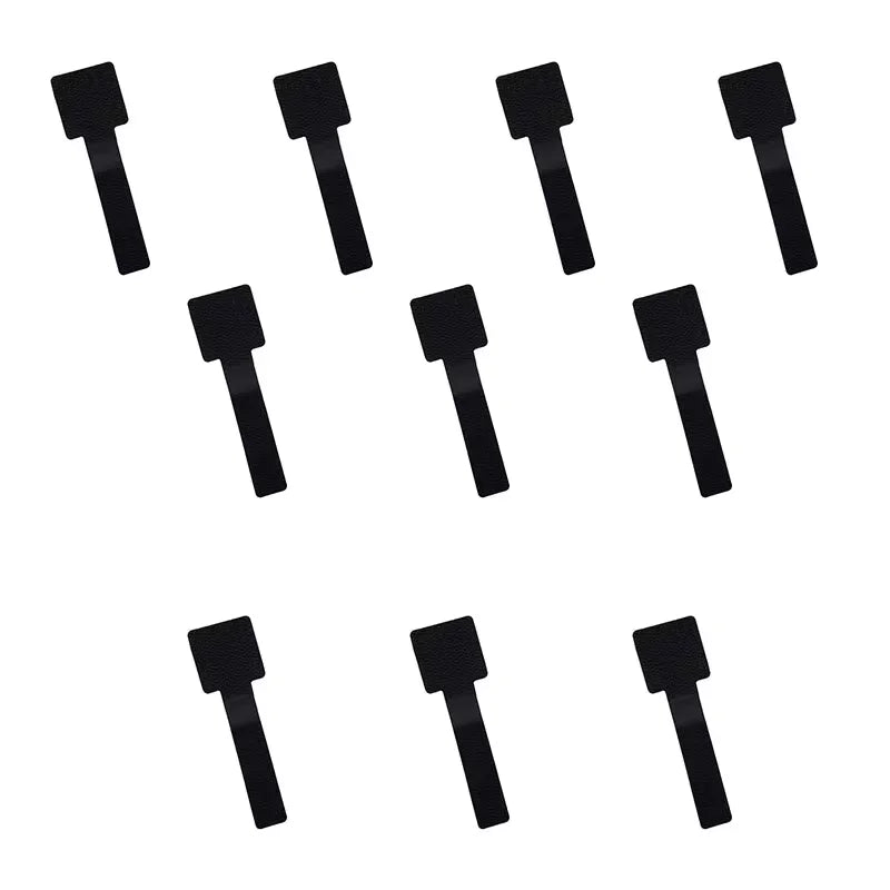 10pcs Reusable Cable Ties Fastening Wire Organizer Cord Rope Holder Self Adhesive Adjustable Cord Organizer Straps Desk Manageme