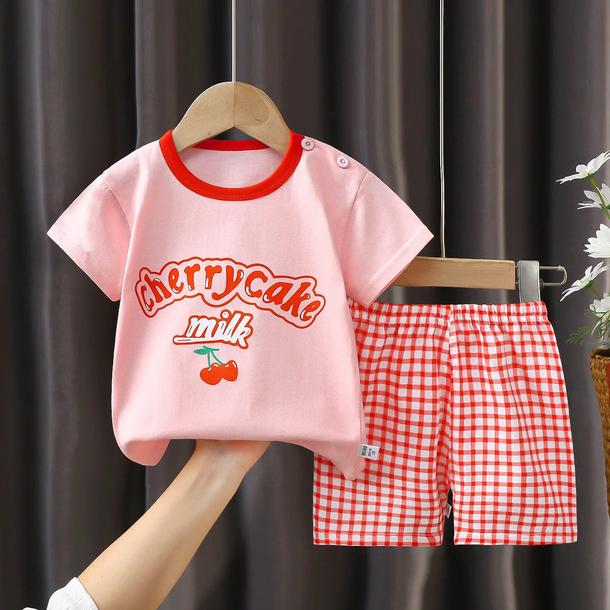 Mode baby mädchen kleidung sommer Baby mädchen Sets nette mädchen T-shirt + Shorts Sets Kleinkind Kleidung Baby mädchen Kleidung