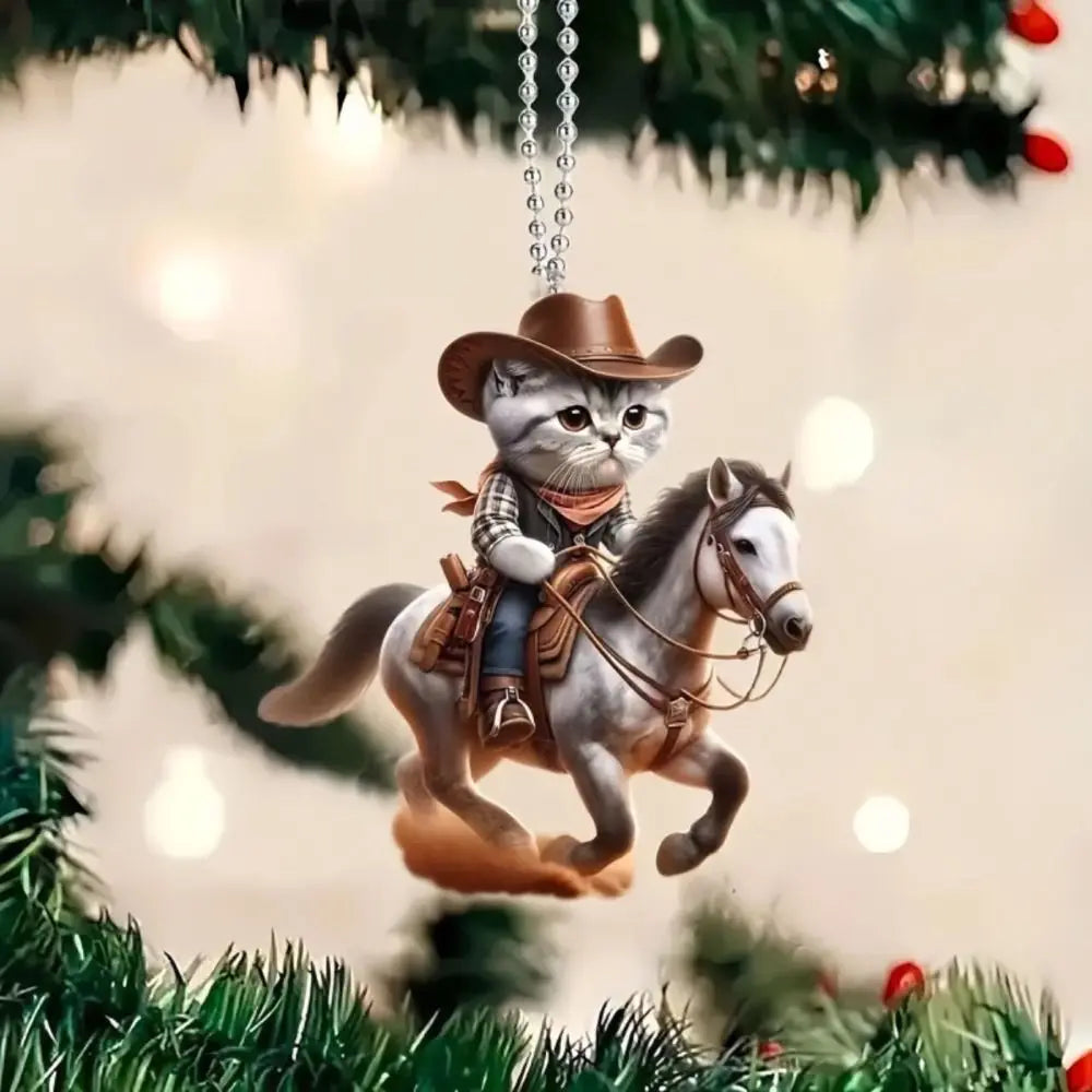 Creative Dog Cat Key Chain Car Key Ring Cartoon Animal Acrylic Pendant Bag Pendant Backpack Accessories Car Decoration Bag Decor