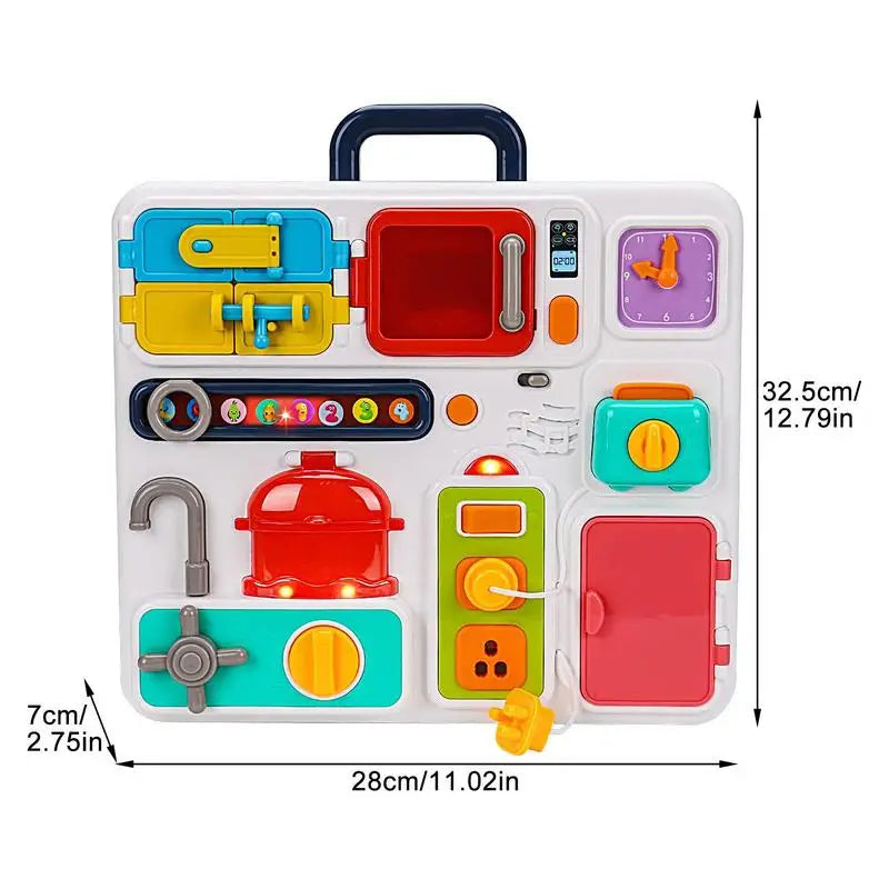 Toddler Car Toys For Travel Toddler Kitchen Accessories Baby Tissue Toy With Music KidsDress Up & Pretend Play For Kids Family