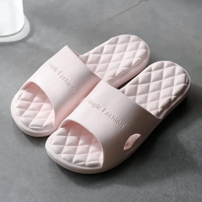 Big Size 48 49 Men Slipper Women Summer Sandals Soft Slides Massage Couples Home Bathroom Non-slip Slippers Outdoor Flip Flop