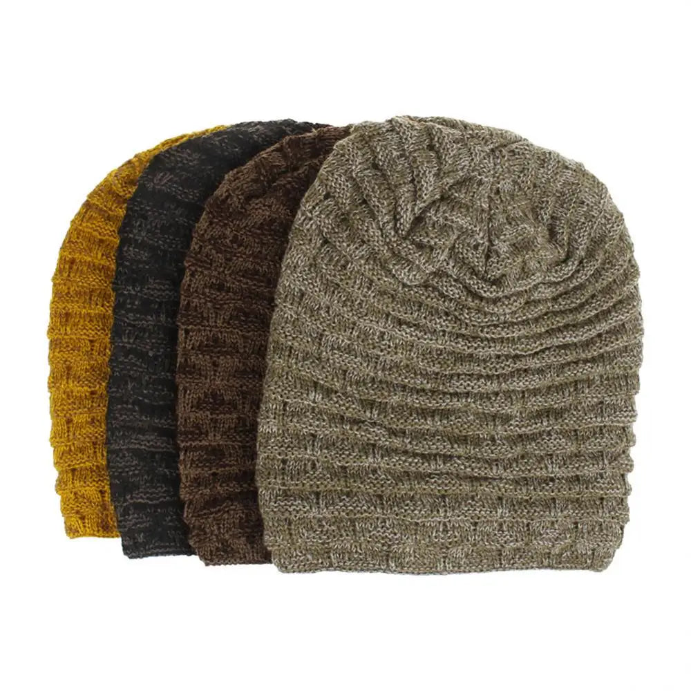 Casual Skullies Beanie Women Knitted Letters Flower Pattern Hats Men Scarf Beanie Multipurpose Outdoor Bonnet Cap Cycling Turban