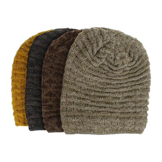 Casual Skullies Beanie Women Knitted Letters Flower Pattern Hats Men Scarf Beanie Multipurpose Outdoor Bonnet Cap Cycling Turban