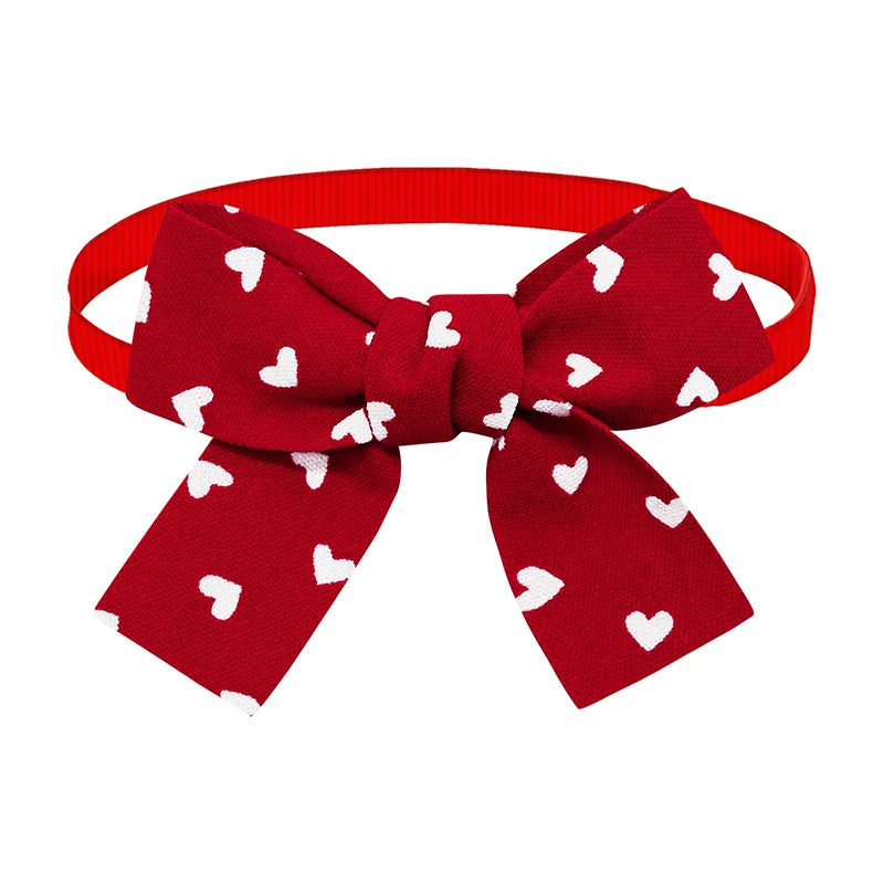 Fashion Adjustable Pet Dog Bow Tie Pet Collars Dogs Cats Pet Grooming Accessories Pet Supplies Valentine Day Pet Dog Tie
