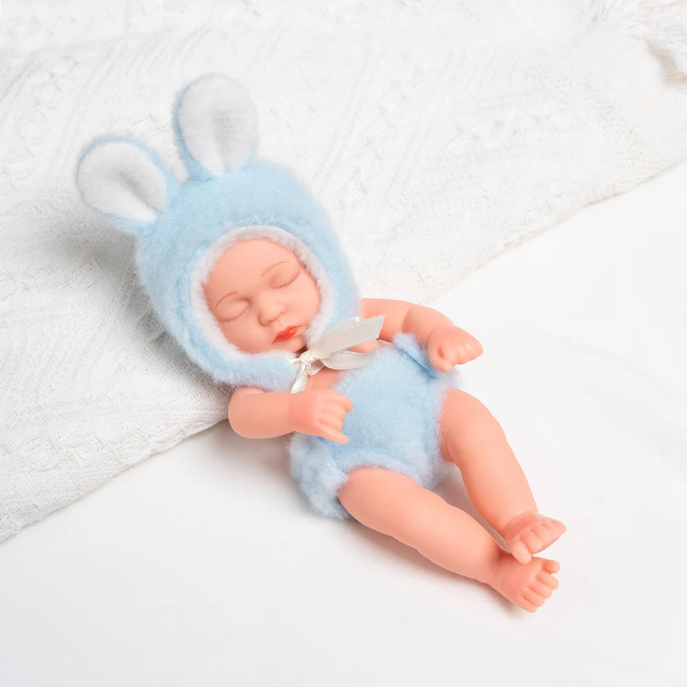 Neu Silikon Reborn Puppen 20cm Baby Reborn Spielzeug Wasserdichte Vinyl Bebe Puppe Niedliche Mini Reborn Baby Puppe Für Mädchen Geburtstag Geschenk