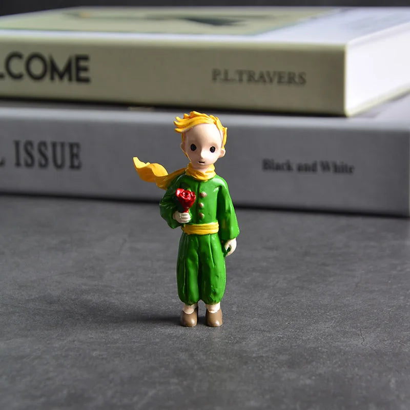 Trendy The Little Prince Keychain Cute Fox Airpods Pendant For Clothes Backpack Keyring Key Chains Charms Valentines Day Gift