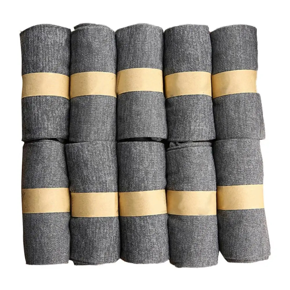 Socks Men Casual Breathable 10Pairs/Set Middle Tube Spring Summer Foot Bath Socks Comfortable Soft Easy To Wear Won't Hurt Feet