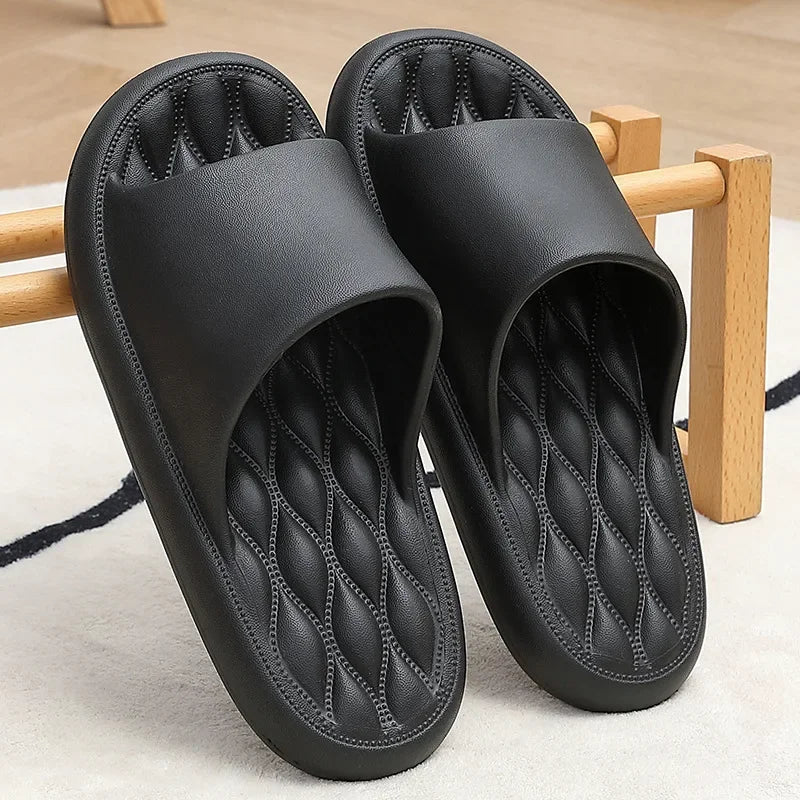 Big Size 48 49 Men Slipper Women Summer Sandals Soft Slides Massage Couples Home Bathroom Non-slip Slippers Outdoor Flip Flop